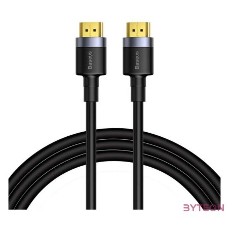 Baseus Cafule HDMI 2.0 kábel, 4K, 3D, 3 m (fekete-szürke)