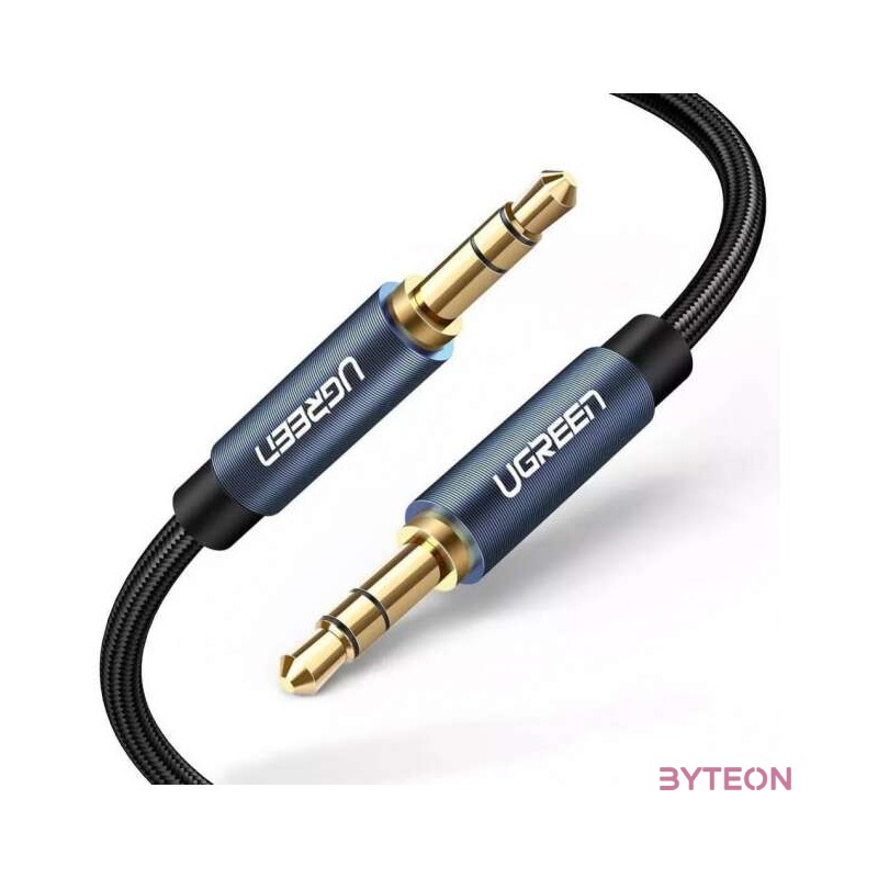 UGREEN AV122 3,5 mm-es AUX jack kábel 2 m (kék)