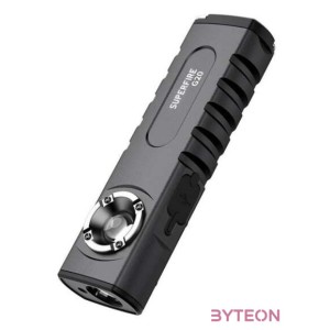 SuperFire G20 multifunkciós zseblámpa, lézermutató, 470lm, USB