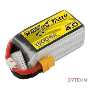 Tattu R-Line 4.0 1300mAh 22.2V 130C 6S1P XT60 akkumulátor