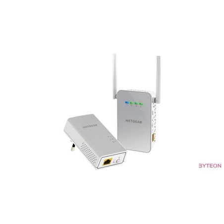 Netgear PLW1000-100PES 1000Mbps WiFi Powerline Extender + WLAN kit