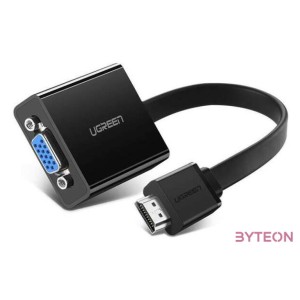 UGREEN MM103 HDMI-VGA adapter 25 cm (fekete)