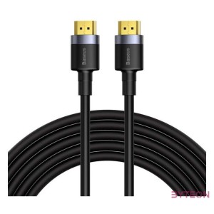 Baseus Cafule HDMI 2.0 kábel, 4K, 3D, 5 m (fekete-szürke)