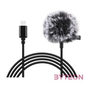 Puluz  PU425 csiptethető mikrofon 1,5 m, USB-C