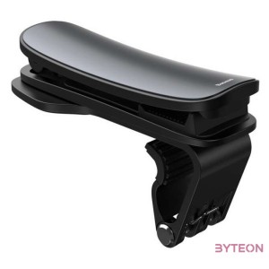 Baseus Big Mouth Pro autós tartó, klip, műszerfalhoz (fekete)