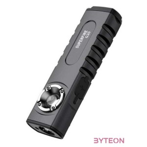 SuperFire G20 multifunkciós zseblámpa, lézermutató, 470lm, USB