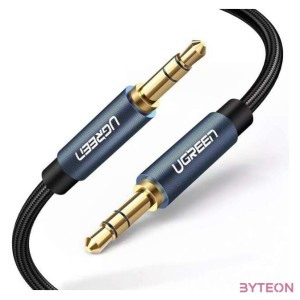 UGREEN AV122 3,5 mm-es AUX jack kábel 2 m (kék)