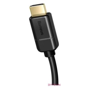 Baseus HDMI 2.0 kábel, 4K 60Hz, 3D, HDR, 18Gbps, 3m (fekete)