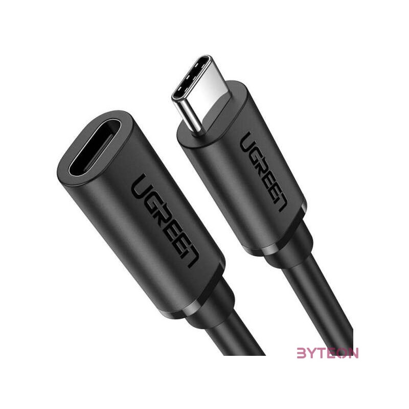 Hosszabbító USB-C 3.1 Gen2 UGREEN kábel, 4K, 100 W, 1 m (fekete)