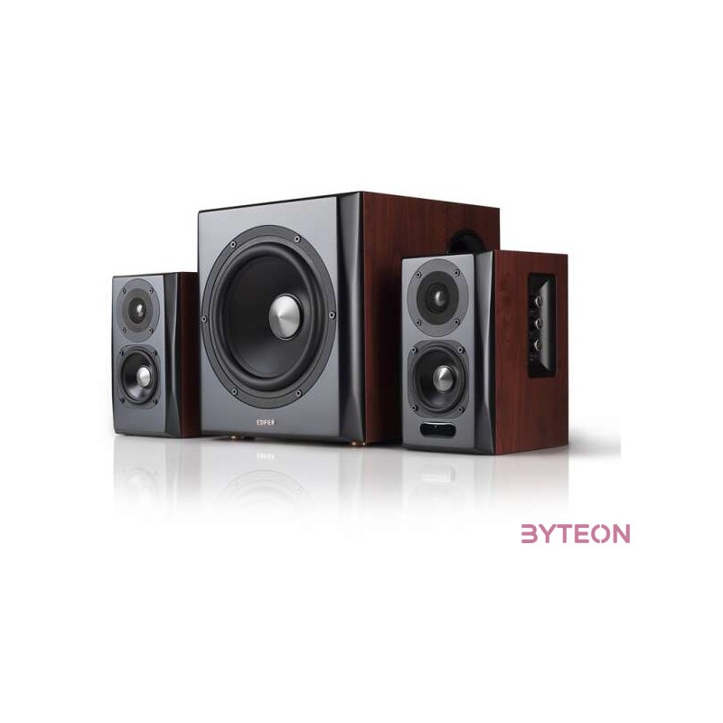 Edifier S350DB 2.1 hangszórók (barna)