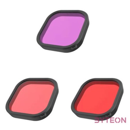 Telesin vízálló szűrőkészlet GoPro Hero 9 , Hero 10 , Hero 11 (GP-FLT-904) készülékekhez