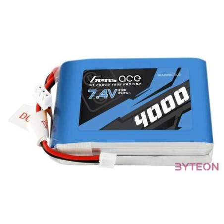 LiPo Gens Ace 4000mAh 7.4V 1C akkumulátor
