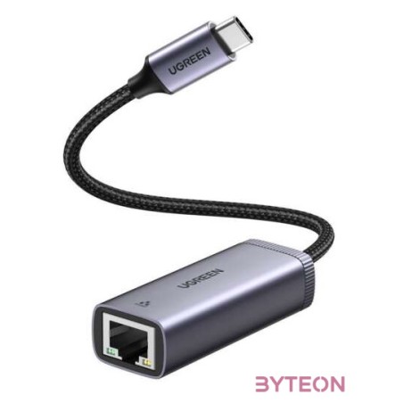 UGREEN CM483 USB-C  RJ45 hálózati adapter (szürke)
