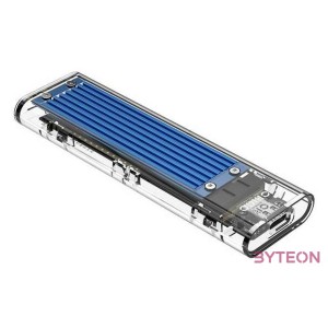 Orico M.2 SDD ház, NVME, USB-C 3.1 Gen.2, 10 Gbps (kék)