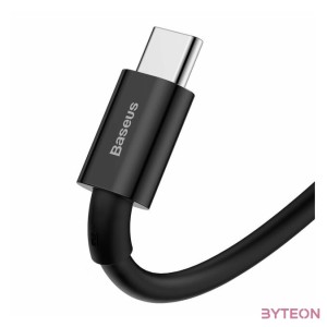 USB-USB-C Baseus Superior sorozatú kábel, 66 W, 2 m (fekete)