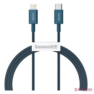 USB-C kábel a Lightning Baseus Superior sorozathoz, 20 W, PD, 1 m (kék)