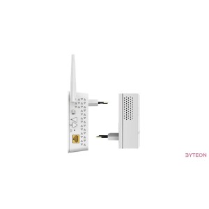 Netgear PLW1000-100PES 1000Mbps WiFi Powerline Extender + WLAN kit