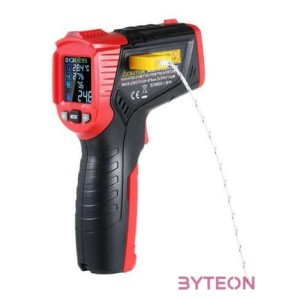 Habotest HT651D digitális lézeres pirométer, páratartalom mérő