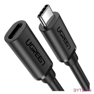 Hosszabbító USB-C 3.1 Gen2 UGREEN kábel, 4K, 100 W, 1 m (fekete)