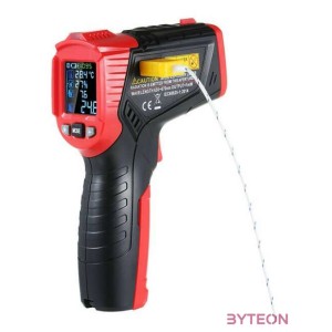 Habotest HT651D digitális lézeres pirométer, páratartalom mérő