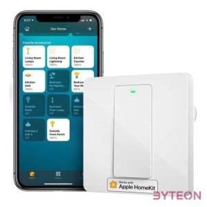 Meross Smart Wi-Fi villanykapcsoló MSS510 EU (HomeKit)