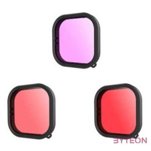 Telesin vízálló szűrőkészlet GoPro Hero 9 , Hero 10 , Hero 11 (GP-FLT-904) készülékekhez