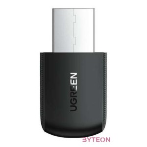 UGREEN CM448 USB adapter , Külső hálózati kártya 2,4 GHz (fekete)