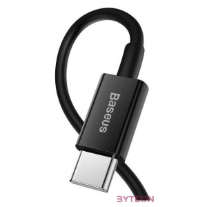 USB-C kábel a Lightning Baseus Superior sorozathoz, 20 W, PD, 1 m (fekete)