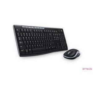 Logitech MK270 (HU, Vez.nélküli) - Fekete