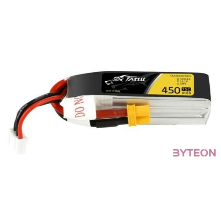 Tattu 450mAh 11.1V 75C 3S1P Hosszú akkumulátor