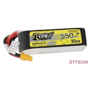 Tattu R-Line 550mAh 11.1V 95C 3S1P XT30 akkumulátor