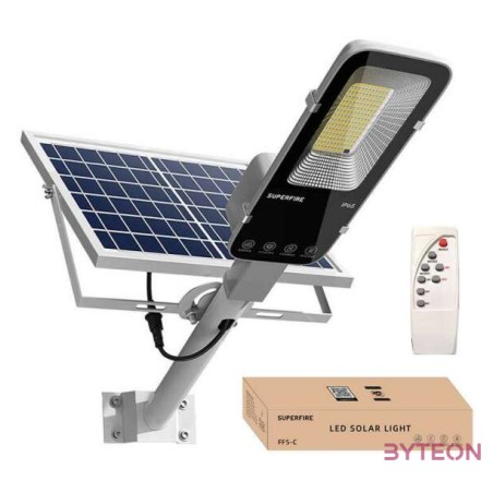 Superfire napelemes kerti lámpa FF5-C, 263W, 1200lm, 15000mAh