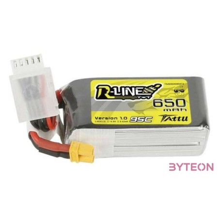 Tattu R-Line 650mAh 14.8V 95C 4S1P XT30 akkumulátor