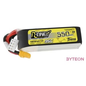 Tattu R-Line 550mAh 11.1V 95C 3S1P XT30 akkumulátor