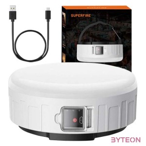 Superfire kemping lámpa T25, 400lm, USB