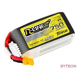 Tattu R-Line 750mAh 14.8V 95C 4S1P JST-XHR akkumulátor