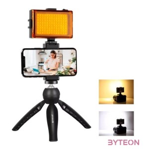 Puluz Live broadcast kit tripod mount  LED lamp  phone clamp