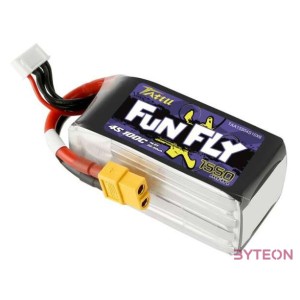 Tattu Funfly 1550mAh 14.8V 100C 4S1P akkumulátor