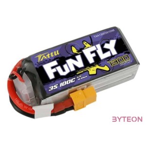 Tattu Funfly 1300mAh 11.1V 100C 3S1P akkumulátor
