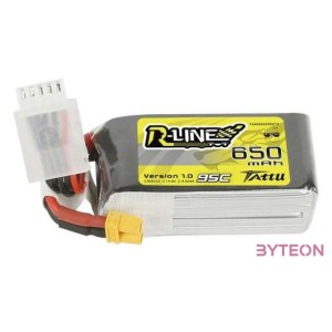 Tattu R-Line 650mAh 14.8V 95C 4S1P XT30 akkumulátor