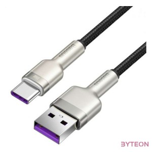 Baseus Cafule USB-USB-C kábel, 66 W, 0,25 m (fekete)
