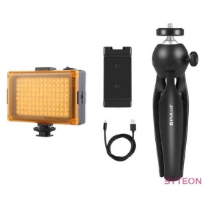 Puluz Live broadcast kit tripod mount  LED lamp  phone clamp