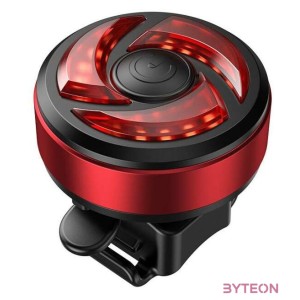 Superfire kerékpár hátsó lámpa BTL02, USB, 330mAh