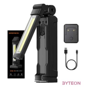 Superfire G16-S multifunkciós zseblámpa, 800lm, USB-C