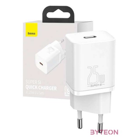 adowarka sieciowa Baseus Super Si Quick Charger 1C 25W (white)