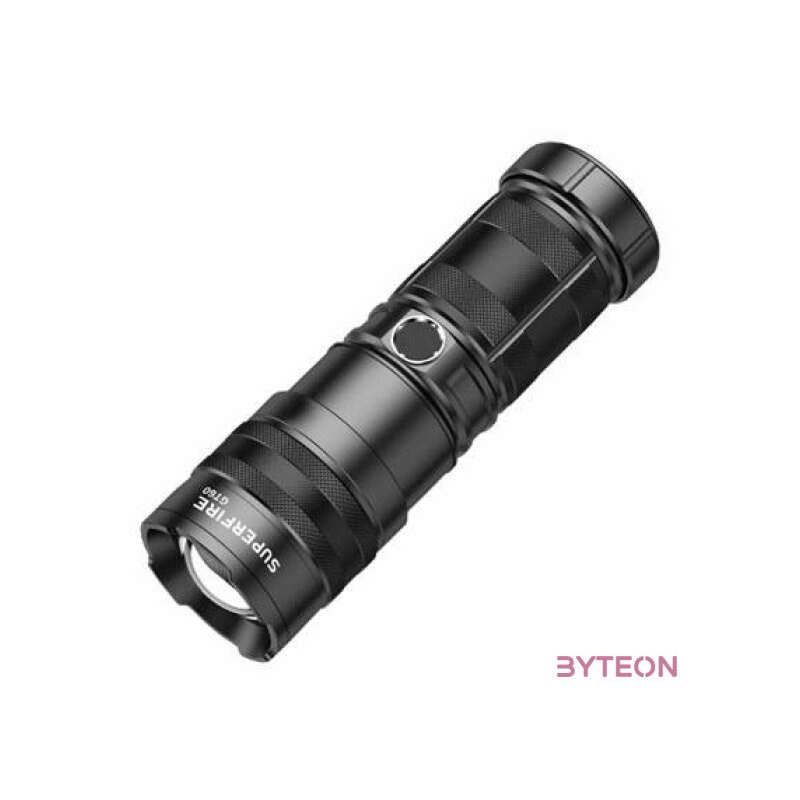 Superfire GT60 zseblámpa, 2600lm, USB-C