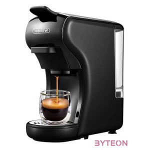 3 az 1-ben kapszulás kávéfőző 19 bar nyomással 1450W HiBREW H1A