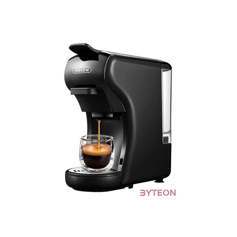 3 az 1-ben kapszulás kávéfőző 19 bar nyomással 1450W HiBREW H1A