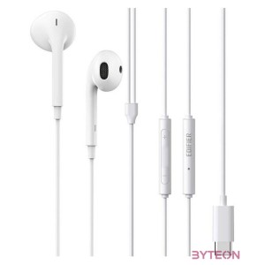 Edifier P180 Plus vezetékes fülhallgató, USB-C (fehér)