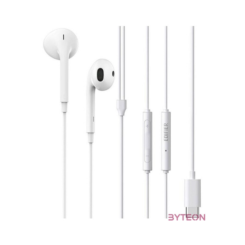 Edifier P180 Plus vezetékes fülhallgató, USB-C (fehér)